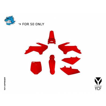 KIT COMPLETO DI VITI IN PLASTICA YCF PER BIGY